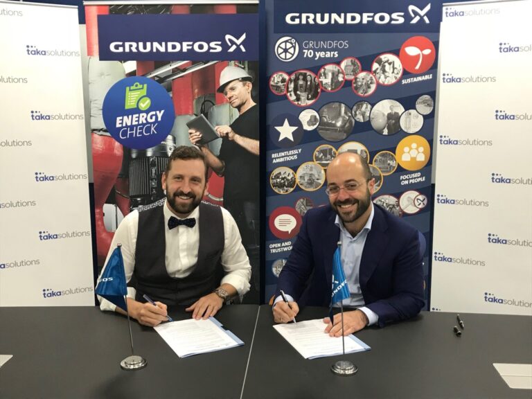Grundfos и Taka Solutions запускают новую инициативу по энергосбережению Grundfos и Taka Solutions запускают новую инициативу по энергосбережению