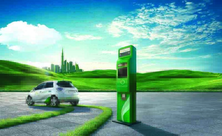 Инициатива DEWA Зеленое зарядное устройство EV способствует внедрению электромобилей в Дубае