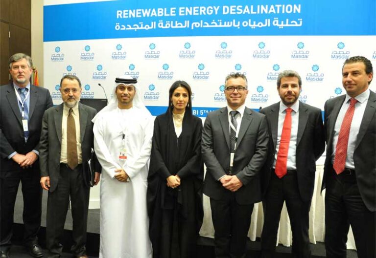 Компания Masdar разрабатывает опреснительные установки, работающие на солнечной энергии