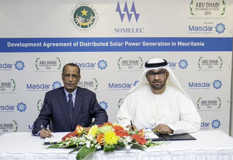 Masdar добивается успехов на солнечной электростанции в Мавритании