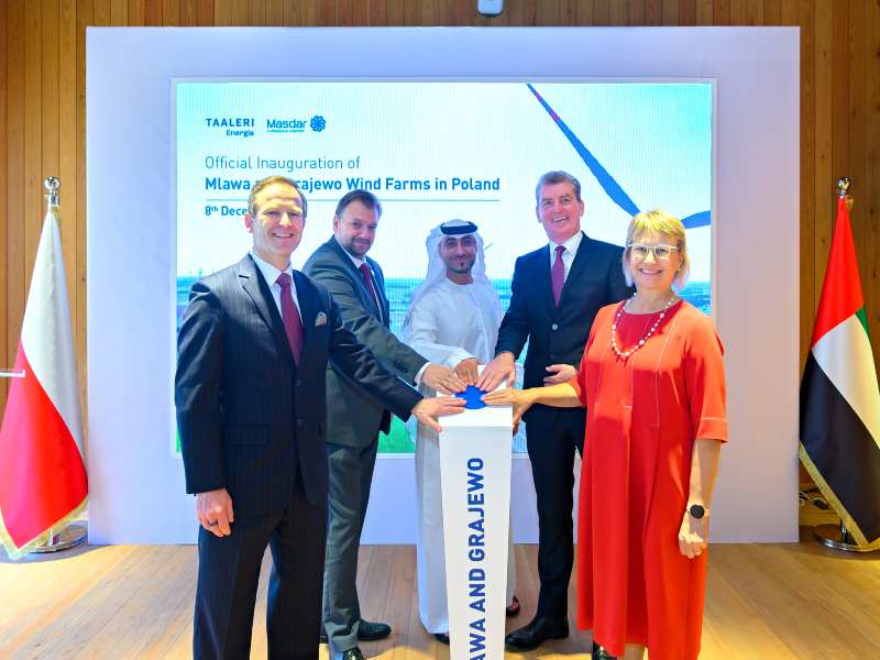 Masdar из ОАЭ и Taaleri из Польши открыли береговые ветряные электростанции мощностью 51 МВт