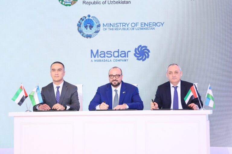 Masdar празднует закладку первого ветропарка в Узбекистане и договаривается о расширении мощности проекта