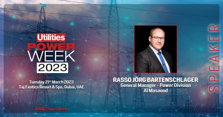 Рассо Йорг Бартеншлагер, представитель Al Masaood Power, выступит на Power Week 2023